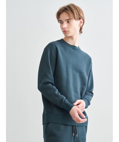 three dots / スリードッツ その他トップス | Men's cashmere touch sweat | 詳細7