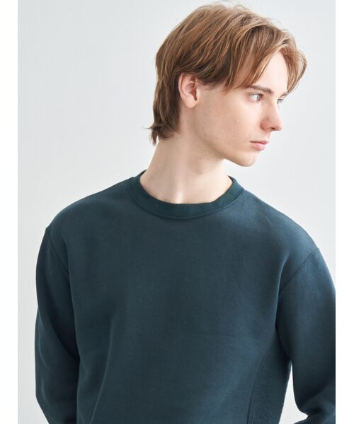 three dots / スリードッツ その他トップス | Men's cashmere touch sweat | 詳細8