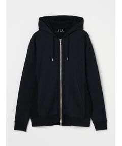 Men's cashmere touch zip hoody