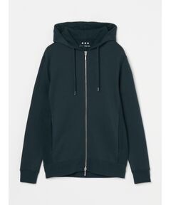 Men's cashmere touch zip hoody