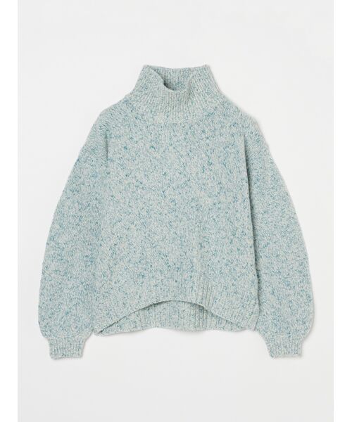 Melange big sleeve top （ニット・セーター）｜three dots