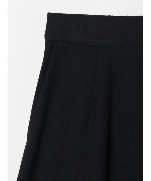 three dots / スリードッツ スカート | Stretch tweed skirt | 詳細3