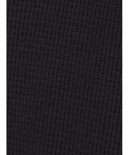 three dots / スリードッツ ニット・セーター | Men's wool waffle l/s mock neck | 詳細5