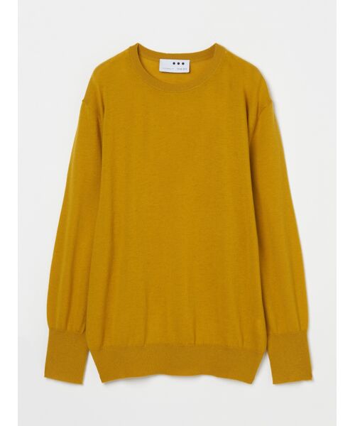 Merino superfine dolman slv top （ニット・セーター）｜three dots