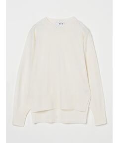 Wool cashmere l/s tops