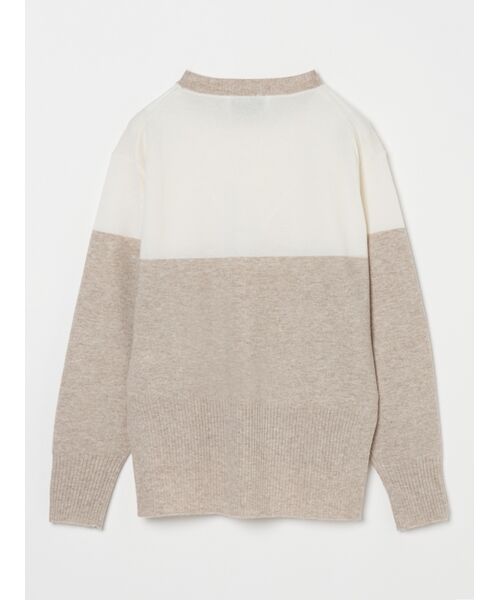 three dots / スリードッツ ニット・セーター | Wool cashmere l/s tops | 詳細2