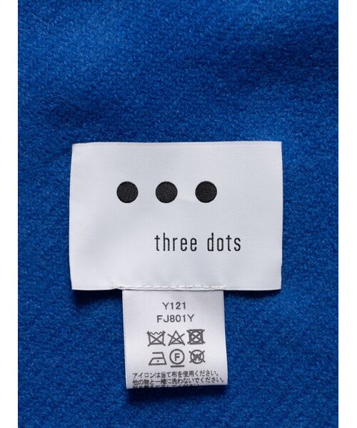 three dots / スリードッツ マフラー・ショール・スヌード・ストール | Stitch wrap | 詳細3