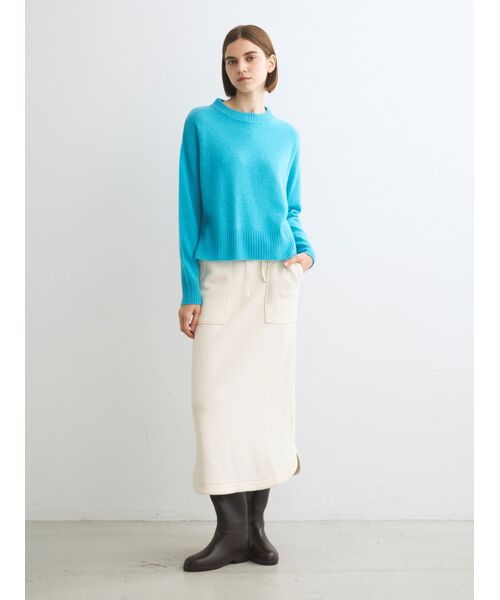 セール】 Cashmere l/s tops （ニット・セーター）｜three dots