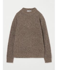 Men's shaggy sweater crew neck