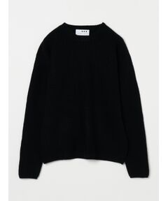 three dots / スリードッツ ニット・セーター | Men's yak l/s crew neck