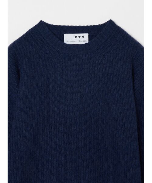 three dots / スリードッツ ニット・セーター | Men's yak l/s crew neck | 詳細2