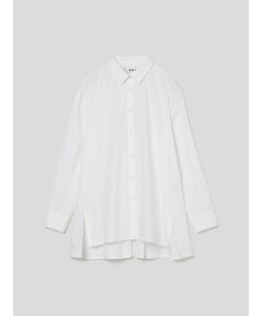 Broad cotton loose shirt