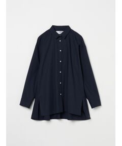 Broad cotton loose shirt