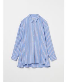 Broad cotton loose shirt