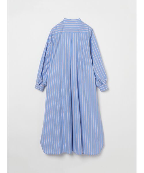 three dots / スリードッツ ドレス | Broad cotton shirt dress | 詳細1