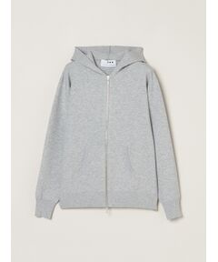 three dots / スリードッツ その他トップス | Power smooth knit zipup hoody