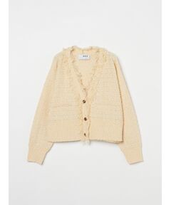 Tweedy stitch cardigan