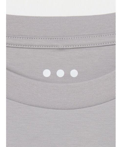 three dots / スリードッツ Tシャツ | Haute cotton smooth big tee | 詳細3