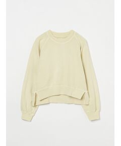 Pigment dyed french terry sweat