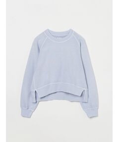 Pigment dyed french terry sweat