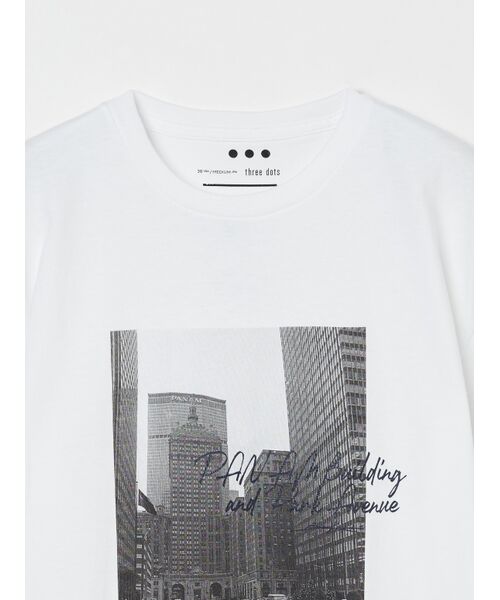 three dots / スリードッツ Tシャツ | Graphic tee by AKIRA KOBAYASHI | 詳細2