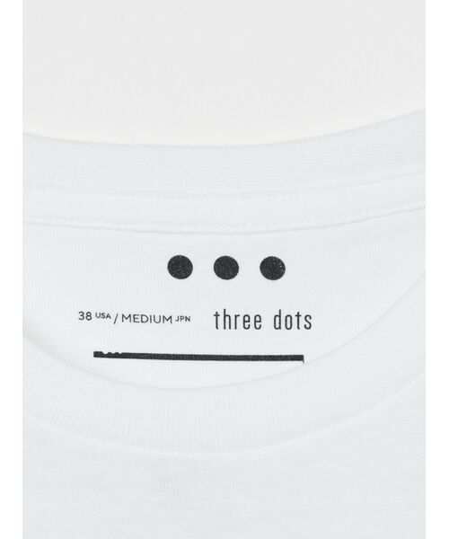 three dots / スリードッツ Tシャツ | Graphic tee by AKIRA KOBAYASHI | 詳細3