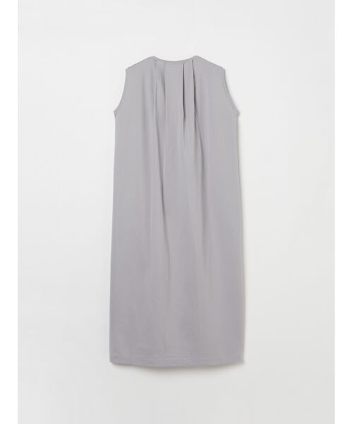 three dots / スリードッツ ドレス | Haute cotton smooth tuck dress | 詳細1