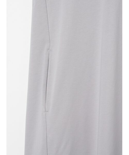 three dots / スリードッツ ドレス | Haute cotton smooth tuck dress | 詳細5