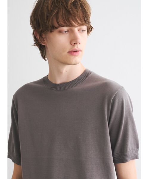 three dots / スリードッツ Tシャツ | Men's organic cotton s/s crew | 詳細7