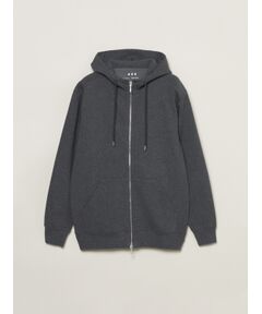 Men's stretch ponte zip hoody