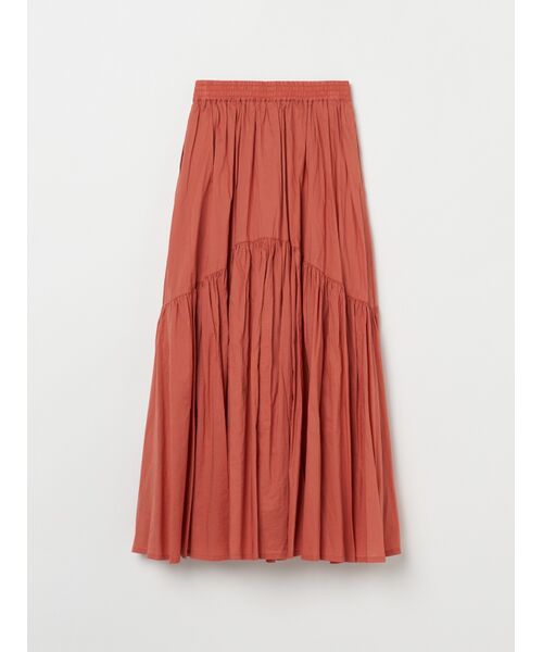 【Three dots】Vintage Lawn Tiered Skirt Cheek M スリードッツ レディース スカート VL3001Y