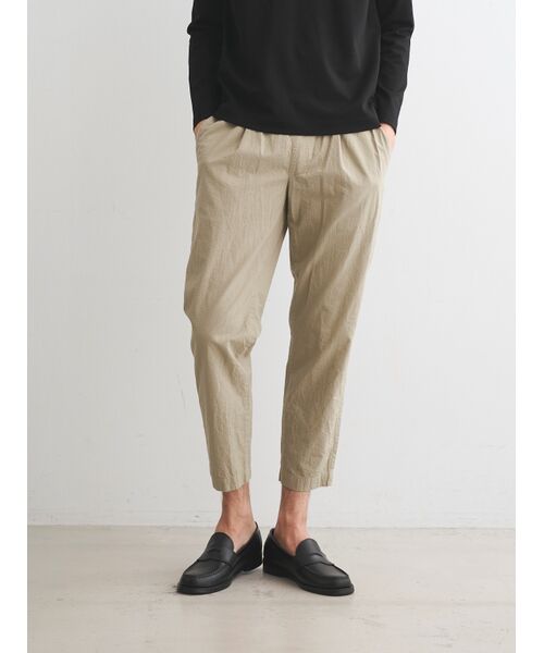 three dots / スリードッツ その他パンツ | Men's piece dyed pinstripe pants | 詳細6
