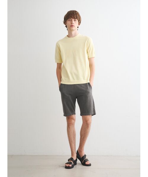 three dots / スリードッツ Tシャツ | Men's Pigment dye organic cotton s/s crew | 詳細9