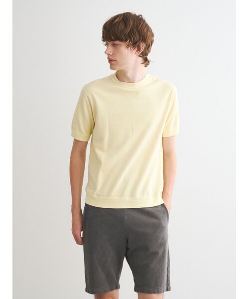 three dots / スリードッツ Tシャツ | Men's Pigment dye organic cotton s/s crew | 詳細7