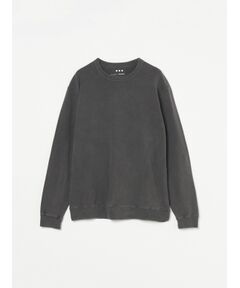 Men's Pigment dye organic cotton l/s crew