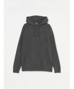 Men's Pigment dye organic cotton pull hoody