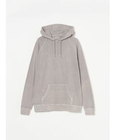 Men's Pigment dye organic cotton pull hoody