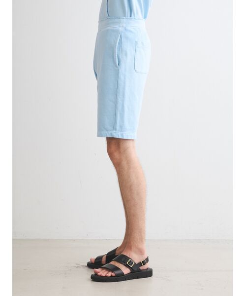 three dots / スリードッツ その他パンツ | Men's Pigment dye organic cotton shorts | 詳細10