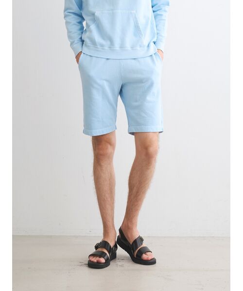 three dots / スリードッツ その他パンツ | Men's Pigment dye organic cotton shorts | 詳細6