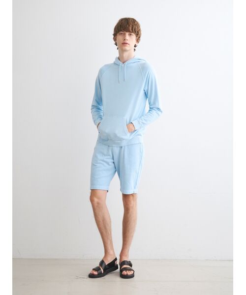 three dots / スリードッツ その他パンツ | Men's Pigment dye organic cotton shorts | 詳細7
