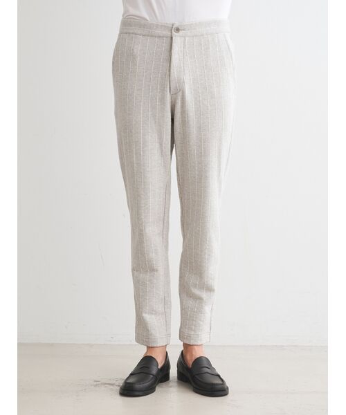 three dots / スリードッツ その他パンツ | Men's fleece stripe pants | 詳細9