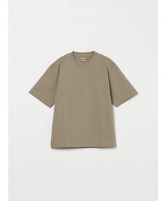 Men's heavy mercerized cotton s/s crew neck