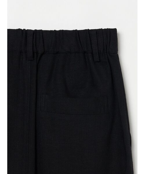 three dots / スリードッツ スカート | Rayon linen streigt skirt | 詳細4