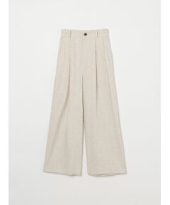 Rayon linen wide pant