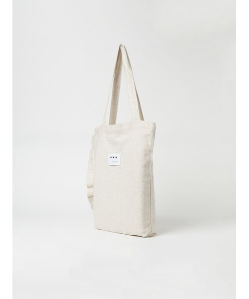 three dots / スリードッツ ショルダーバッグ | Rayon linen bag | 詳細1