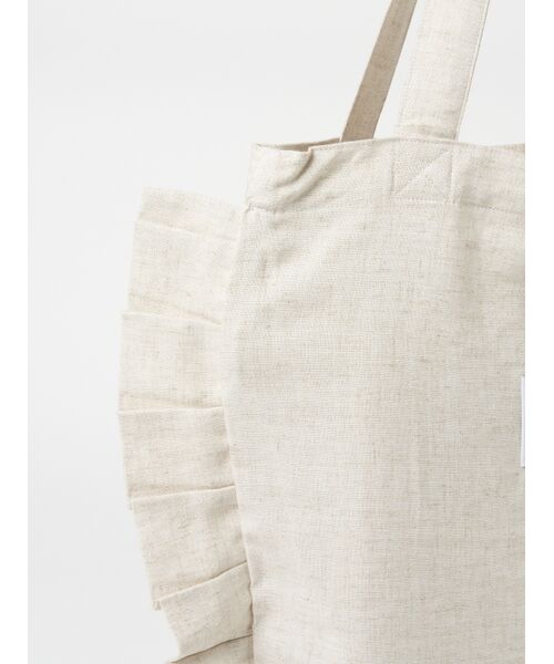 three dots / スリードッツ ショルダーバッグ | Rayon linen bag | 詳細4