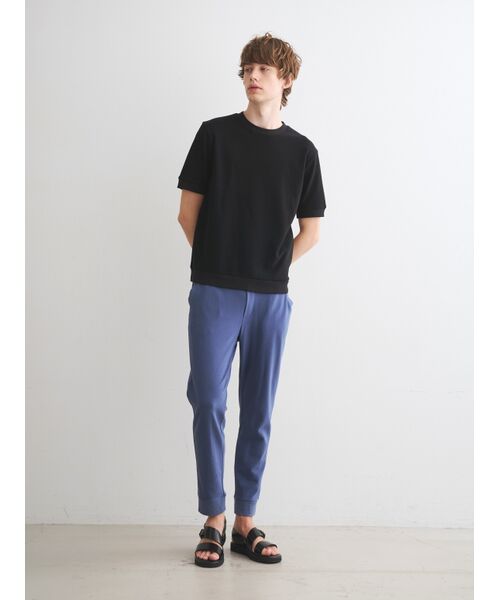 three dots / スリードッツ Tシャツ | Men's compact pile s/s sweat | 詳細10