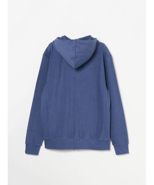 three dots / スリードッツ パーカー | Men's compact pile l/s zip hoody | 詳細1