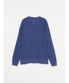 Men's pima waffle l/s sweat