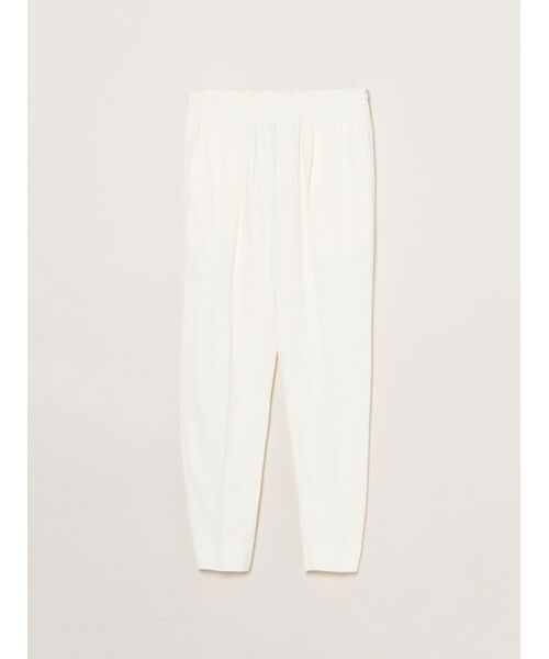 three dots / スリードッツ その他パンツ | Men's powdery cotton pants(ivory)